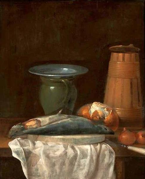 Charles Philips Simple meal Germany oil painting art